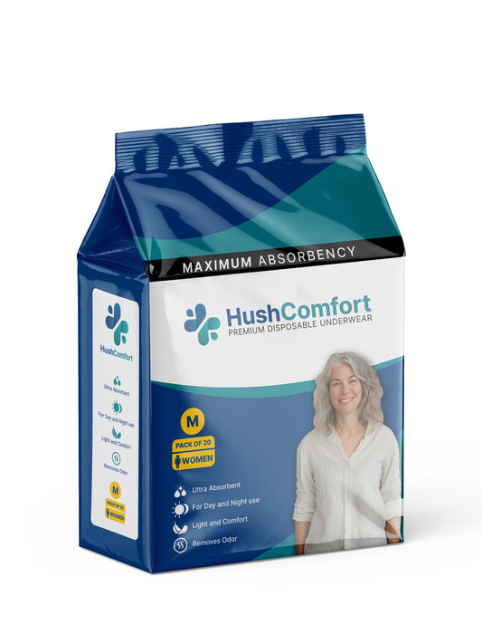 Hush Disposable Incontinence Underwear For Women